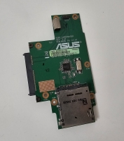 Плата разъема жесткого диска (HDD) и картридера Asus K50I